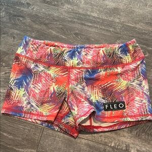 FLEO Women's Multicolor Athletic Shorts